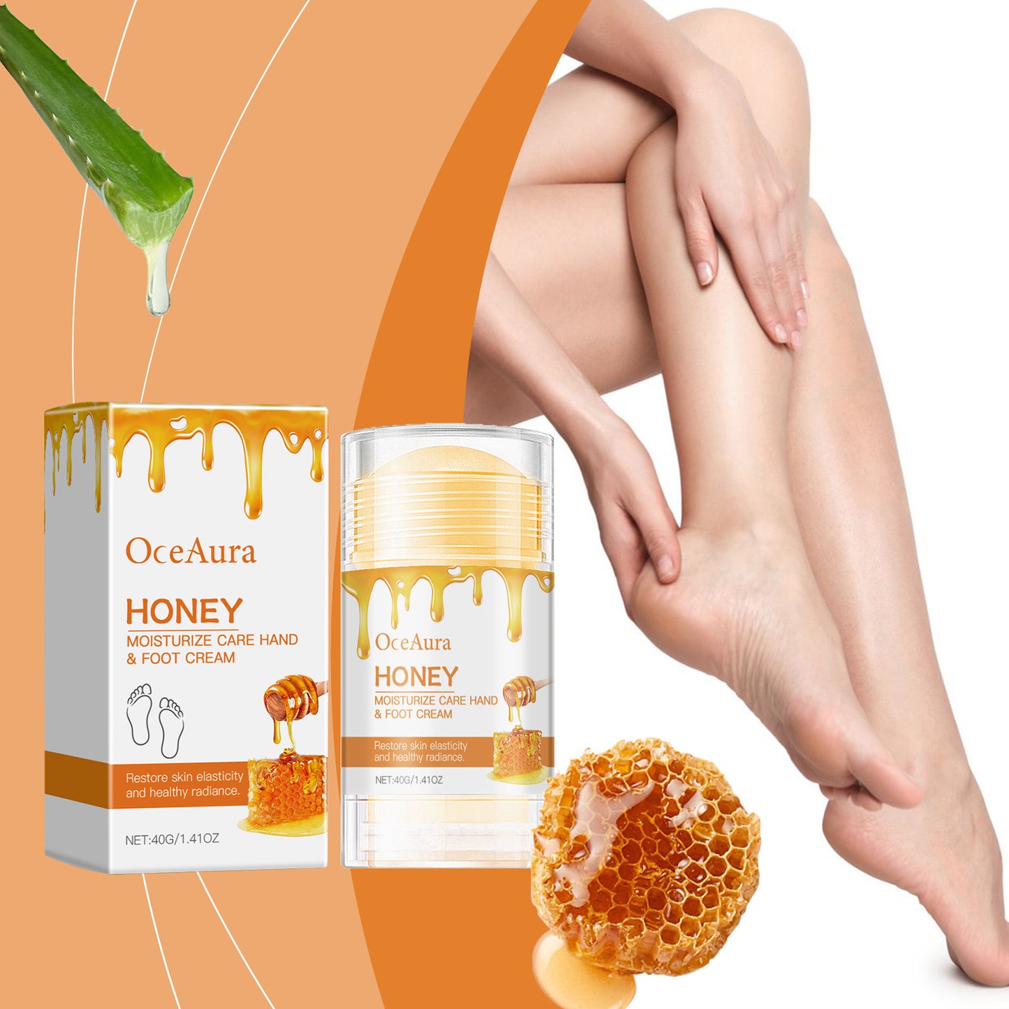 Soft, moisturized feet after using Zelbea foot cream