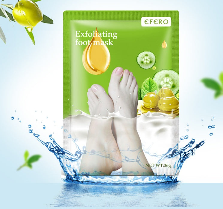 Smooth, soft feet after the Zelbea foot peel treatment