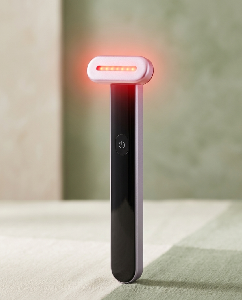 Zelbea red light therapy wand — premium LED facial device