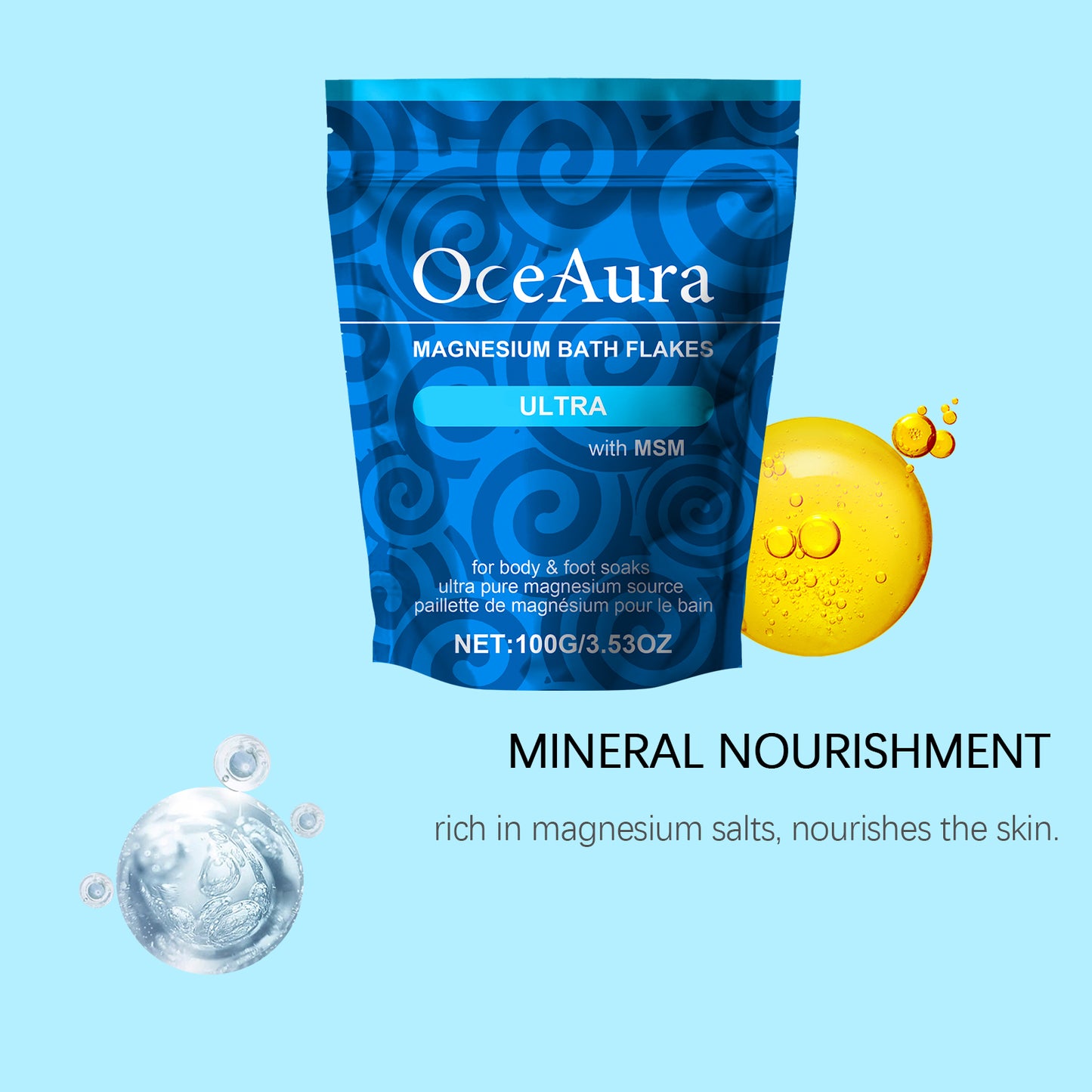 Relaxing foot soak to soothe tired feet