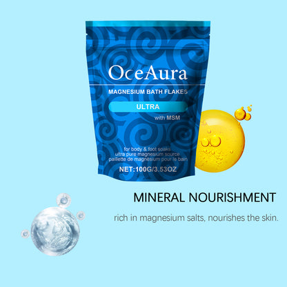 Relaxing foot soak to soothe tired feet