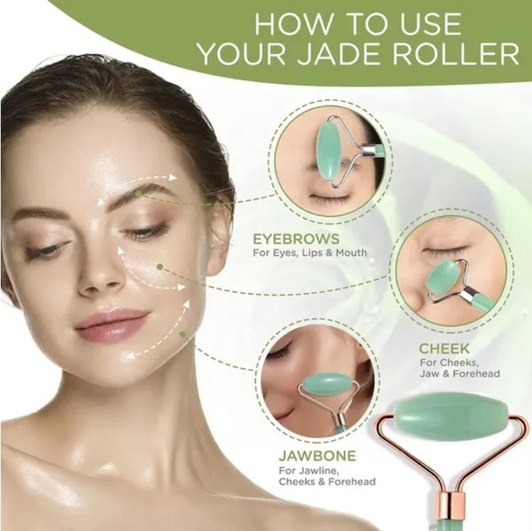 Gua sha facial tool close-up
