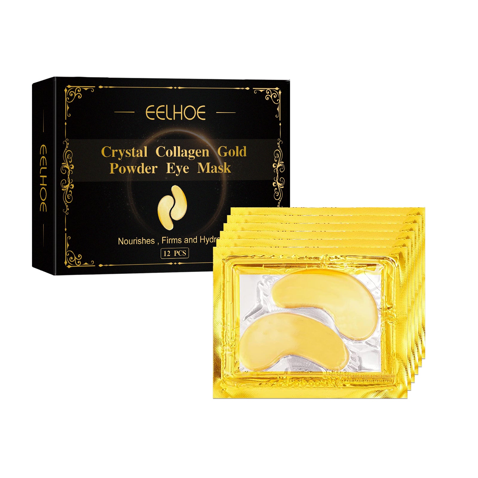 Collagen under-eye patches detail